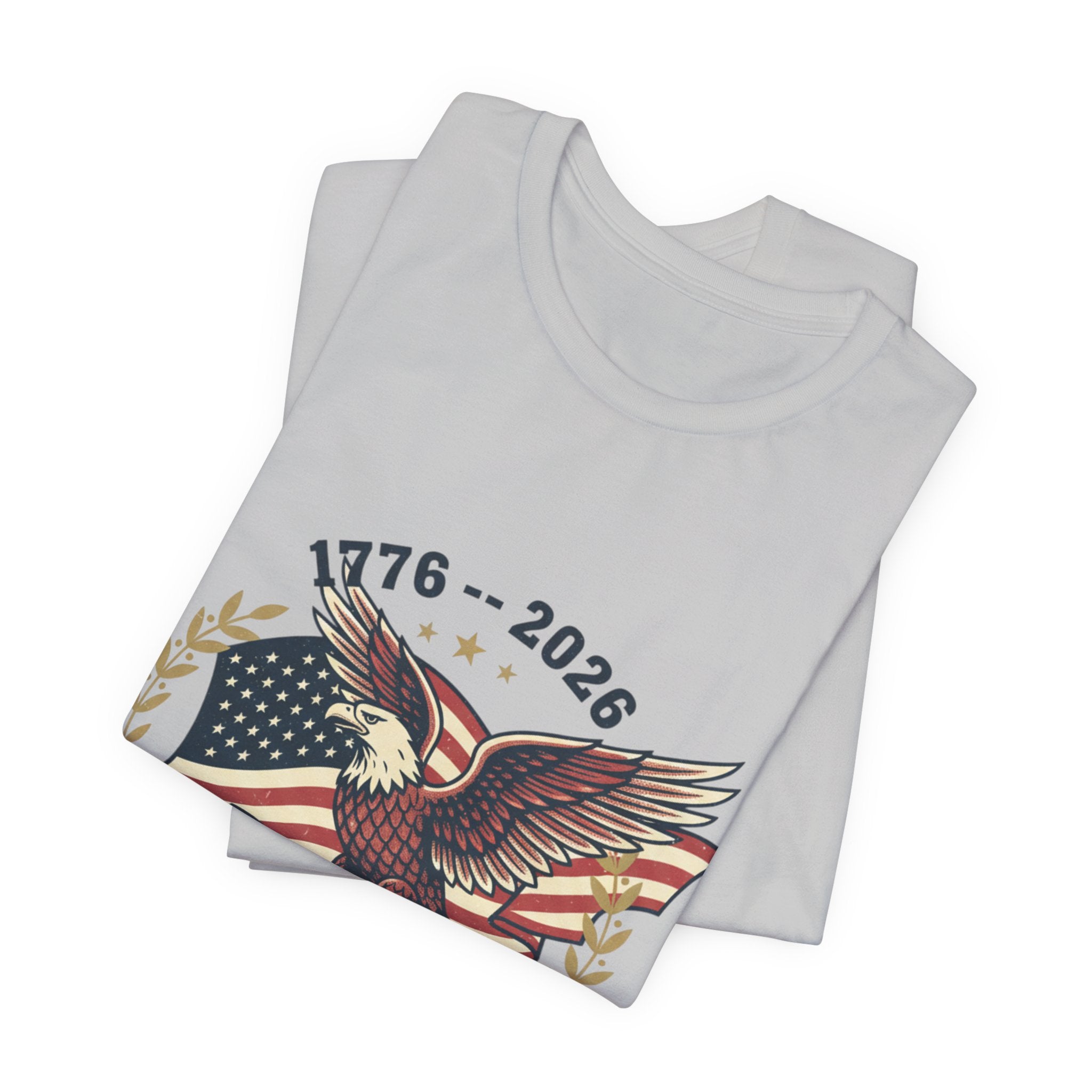 1776–2026 Eagle with American Flag T-Shirt | 250 Years Anniversary