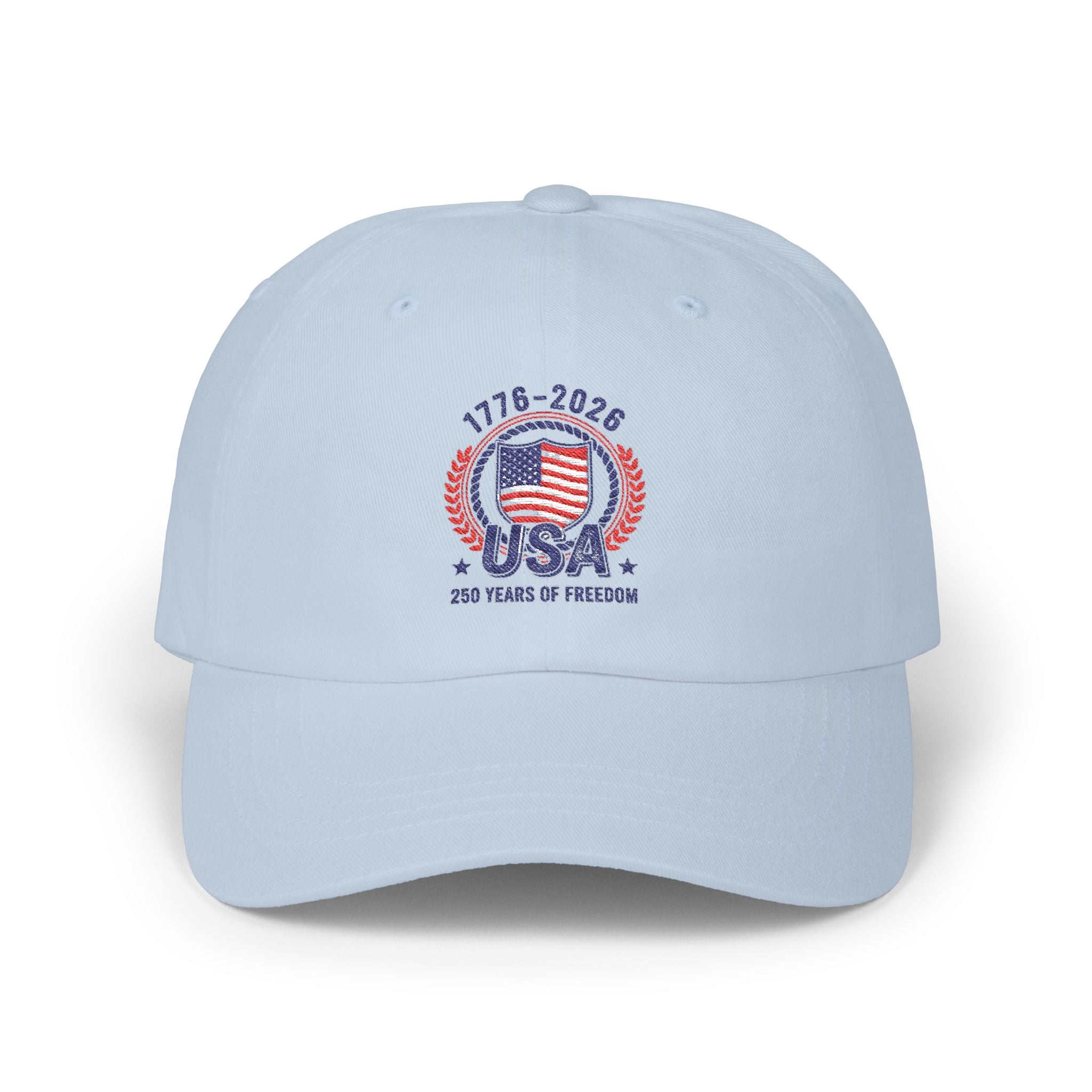 USA 250 Years Dad Cap — 1776-2026 Patriotic Baseball Hat
