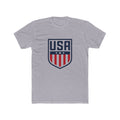 USA Shield T-Shirt — Red, White & Blue Patriotic Tee