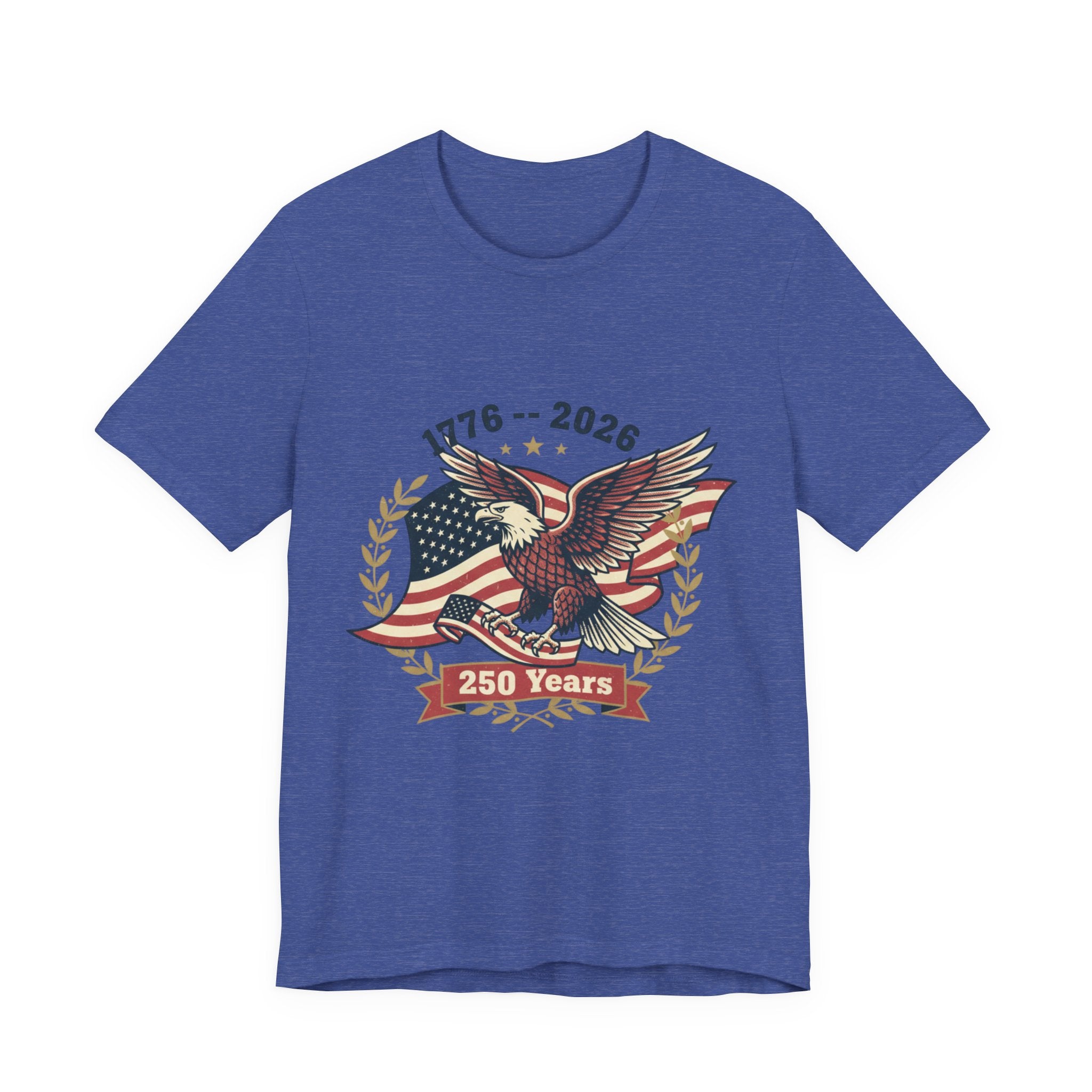 1776–2026 Eagle with American Flag T-Shirt | 250 Years Anniversary