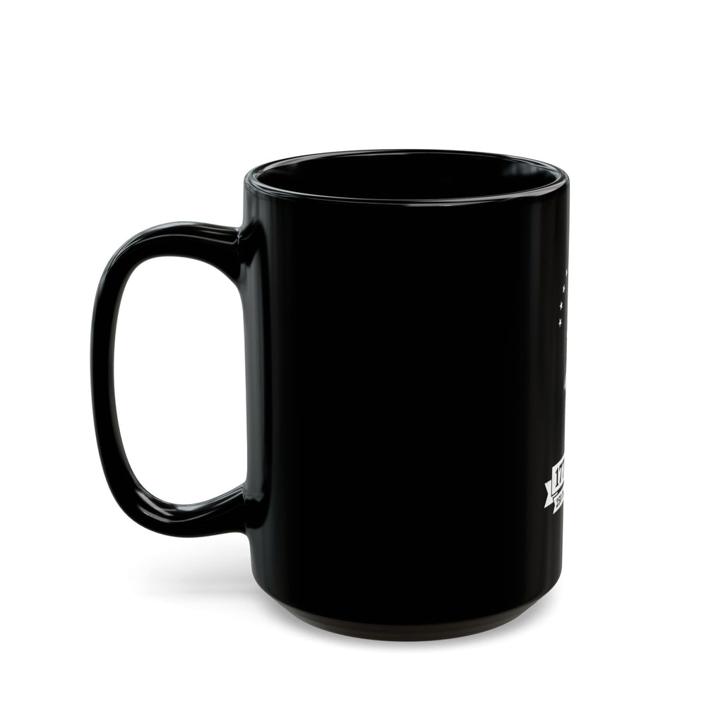 1776–2026 Revolutionary Soldier 250 Years of Freedom Mug | Black Ceramic