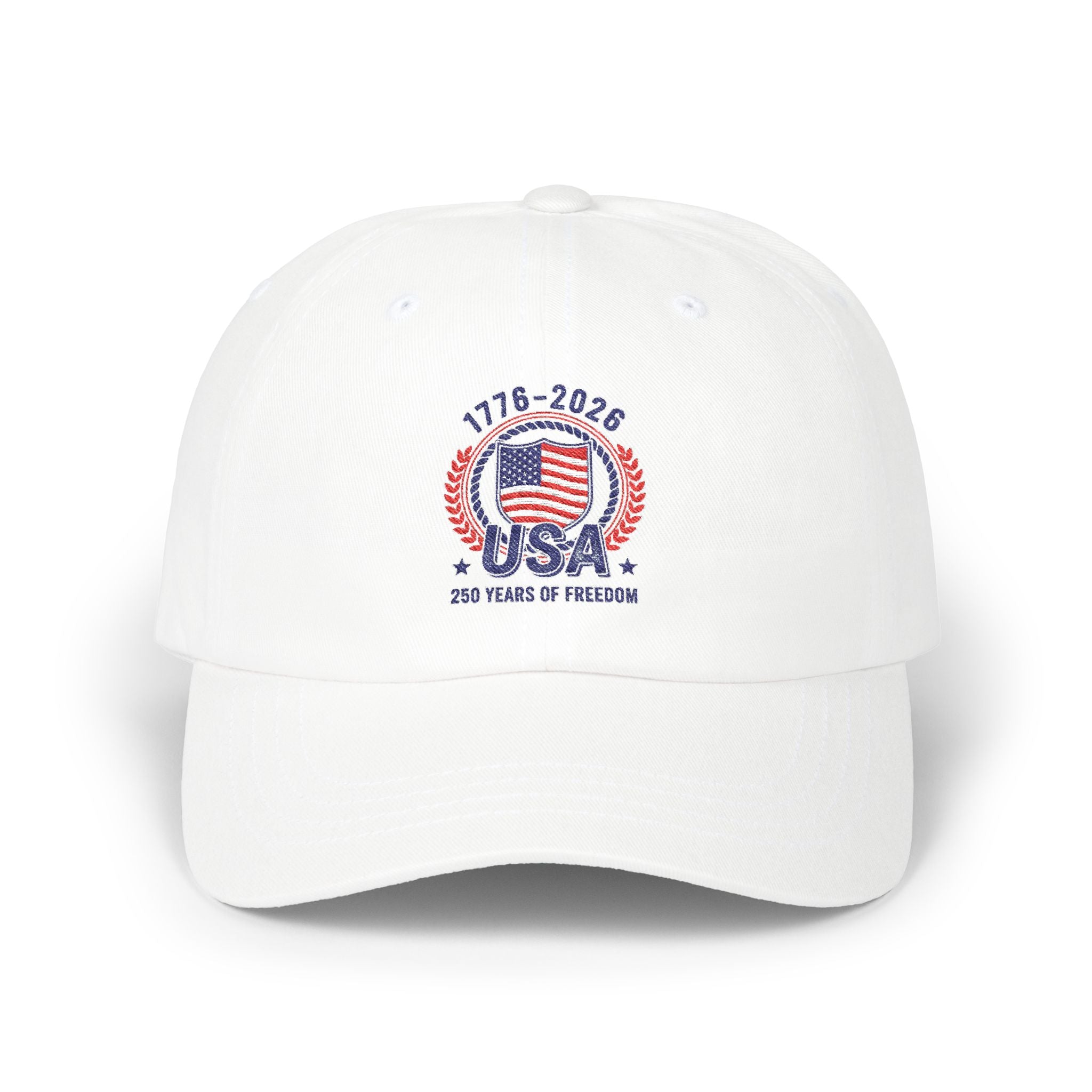 USA 250 Years Dad Cap — 1776-2026 Patriotic Baseball Hat
