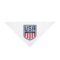 USA Shield Pet Bandana – Patriotic Red White & Blue Dog Scarf for 4th of July, Sporting Events & Everyday Wear